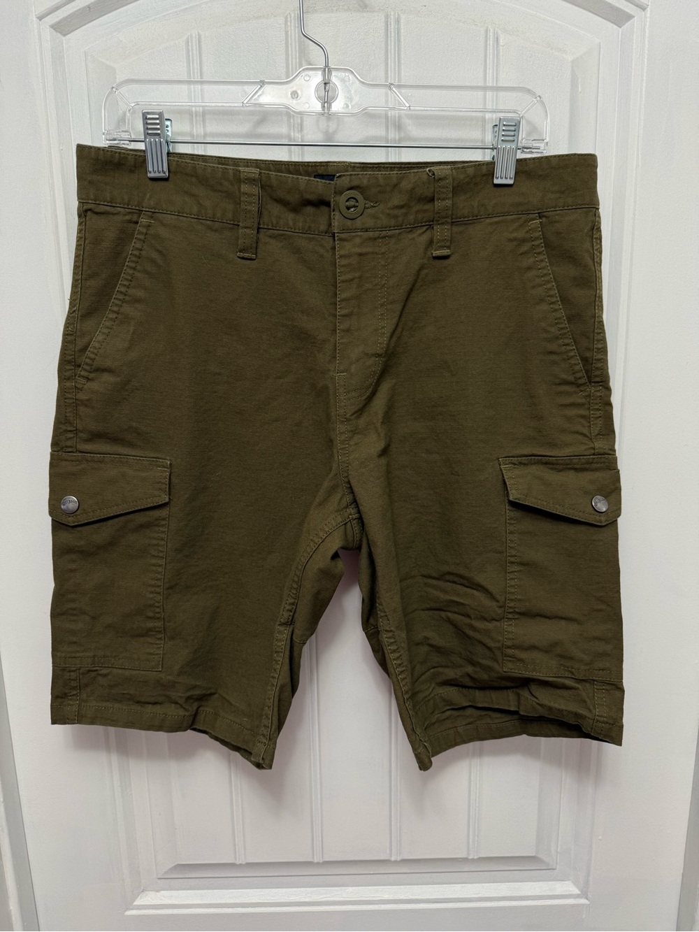 Brixton Olive Green Cargo Shorts